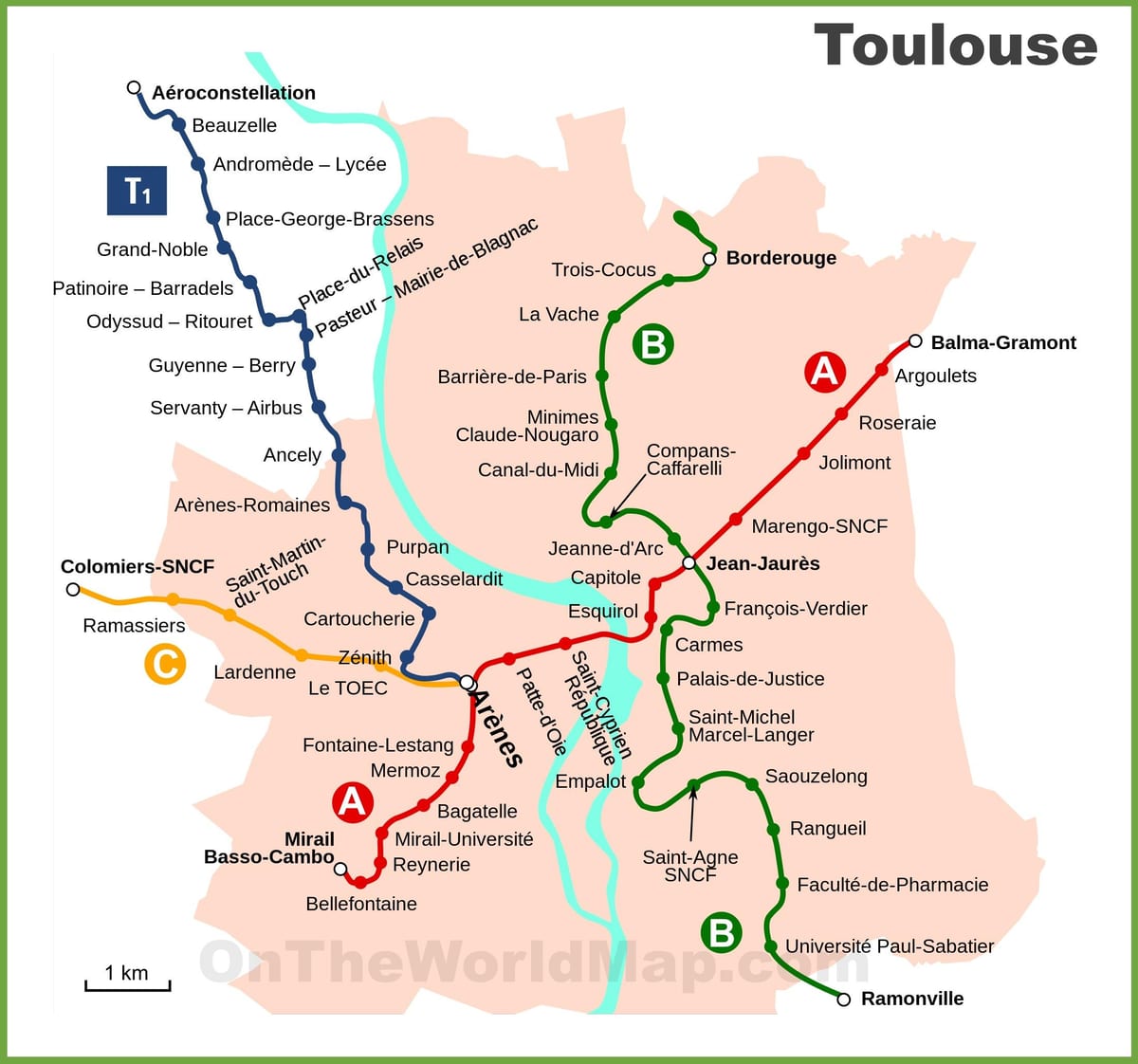 France_ regions. kgm ใต้ดินแผนที่