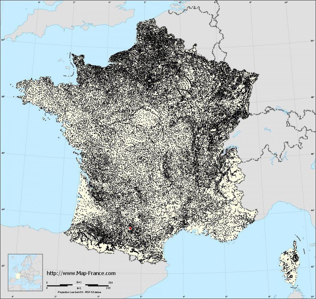 แผนที่ france_ regions. kgm san-marino. kgm