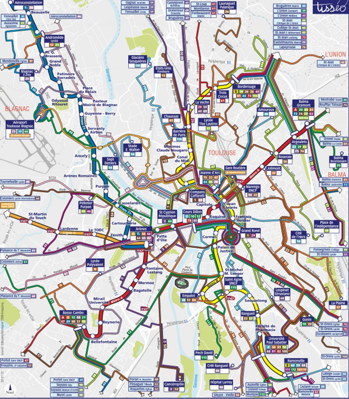 France_ regions. kgm รถบนแผนที่เส้นทาง