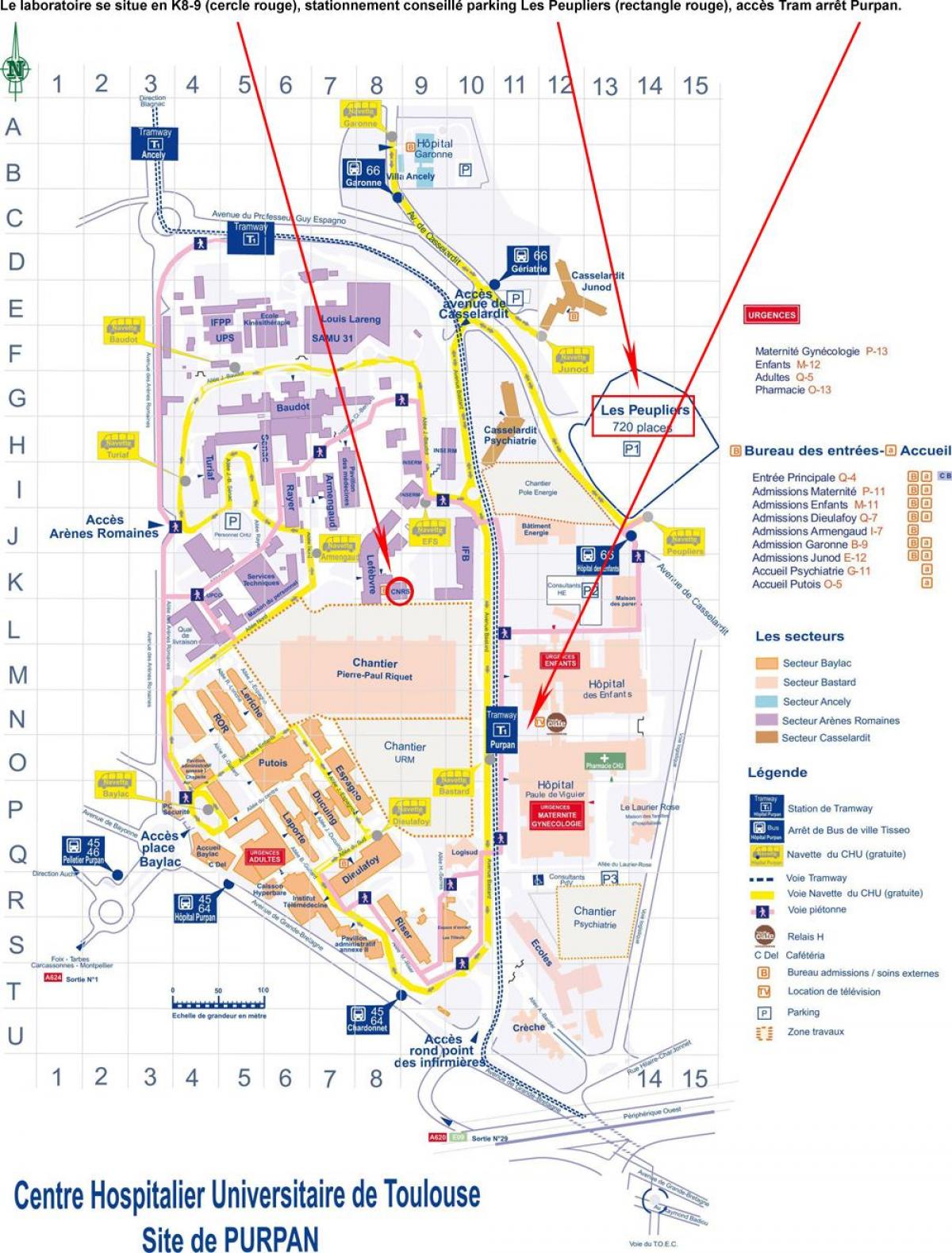 แผนที่ของโรงพยาบาล france_ regions. kgm