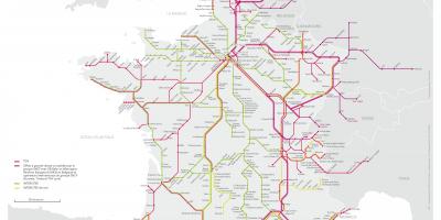 France_ regions. kgm ที่สถานีรถไฟบนแผนที่